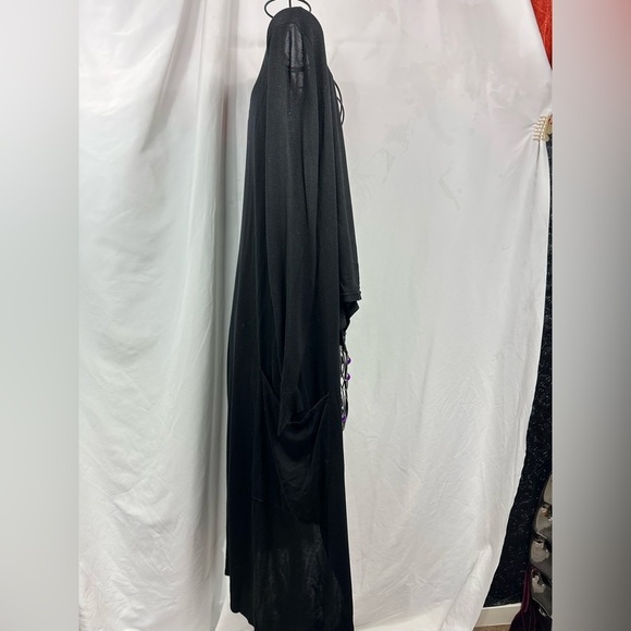 Marciano black longline open front cardigan size XS - Picture 6 of 10